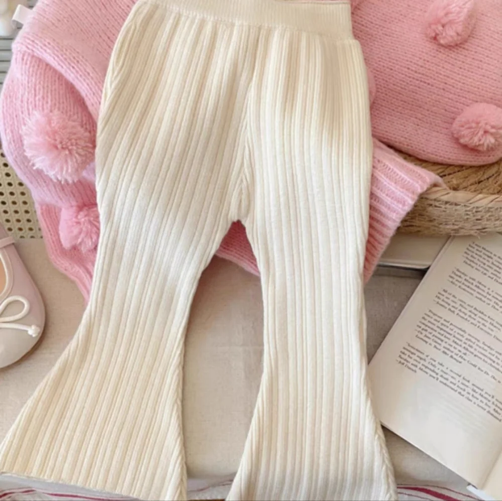 Pom Pom Sweater and Knit Pant Set - Picture 3 of 4